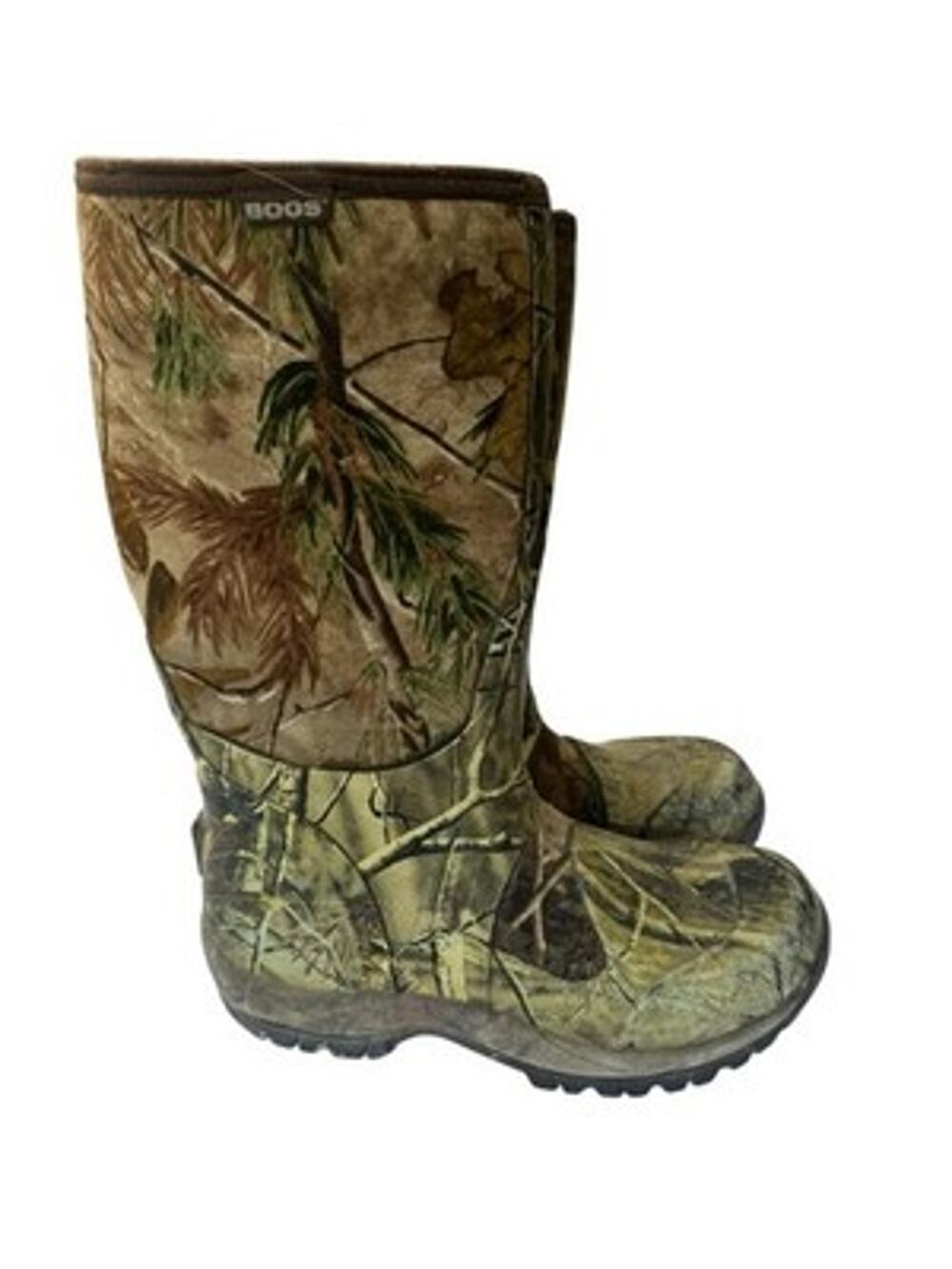 Bogs Blaze Camo Waterproof Tall Hunting Boots Mens Size 8 EU 41 Neoprene Rubber